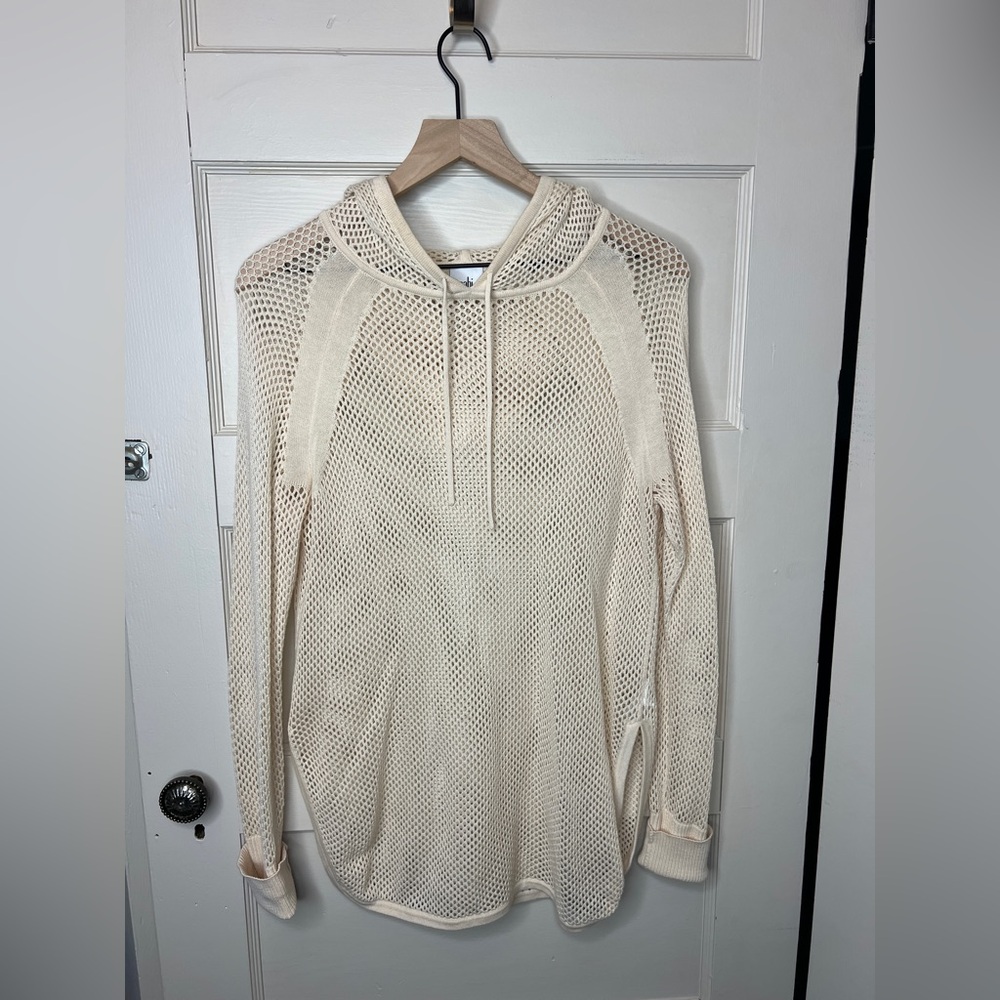Cabi Mesh Hoodie – Parchment | Spring 2019 - Picture 2 of 3